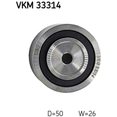 Rondsel/geleiderpoelie, V-ribbelriem SKF VKM 33314