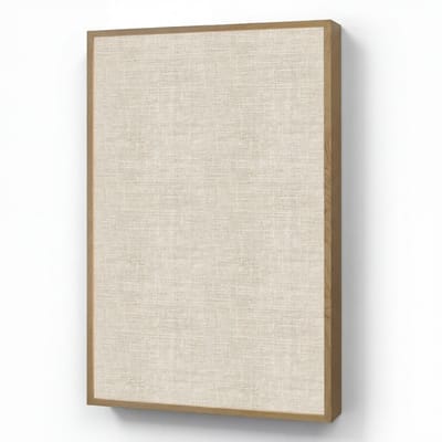 Wandlamp 60x90 cm - Oplaadbaar - Linnen - Textuur - Beige - Wandlampen binnen woonkamer - Slaapkamer lamp - Decoratieve nachtlamp - Vloerlamp draadloos