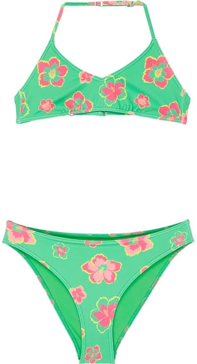 Roxy Tropicool Basic Tringle Bikini Groen 10 Years Meisje