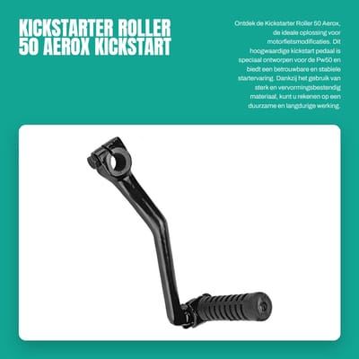 Dailygoods- Kickstart Hoogwaardig Materiaal - PW50 - Duurzaam - Lichtgewicht - Eenvoudig te Installeren - Vervangingsonderdeel - Motorfiets Starter