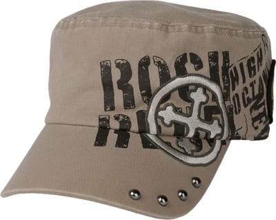 Rock Rebel by EMP Beige pet met eenvoudig design - Unisex - Standard