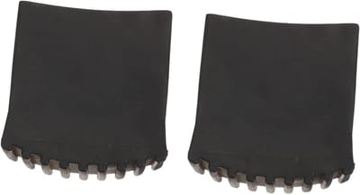 Ladder Antislip Matten - Ladder Voetkussens Rubber - Vloer Beschermen - Verdikt Rubber Ontwerp - 7x6.5x3cm - Zwart