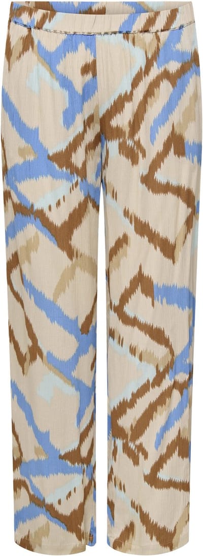 ONLY CARMAKOMA - CARROWA LIFE PULL-UP PANTS AOP - Dames - Leggings