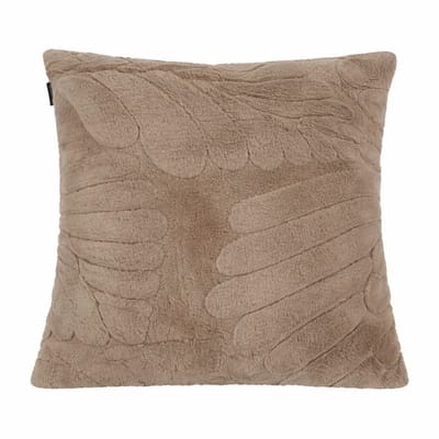 Kussen Bladeren Taupe 45x45cm