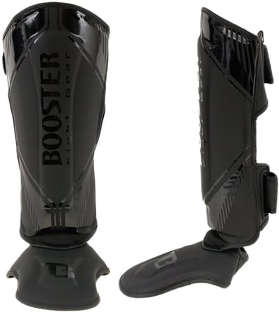 Booster Bangkok Series 5 - Scheenbeschermers kickboksen - S - Navy / Zwart