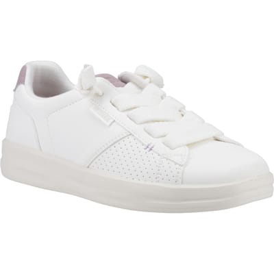 HEYDUDE Karina Duo Classic Dames Sneakers Van Polyurethaan In Het Wit