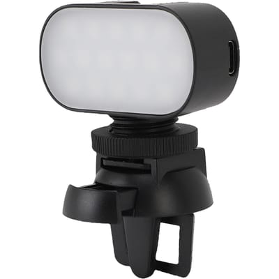 LED Selfie Licht Draagbaar RGB Oplaadbaar Clip Invullicht met Instelbare Helderheid voor