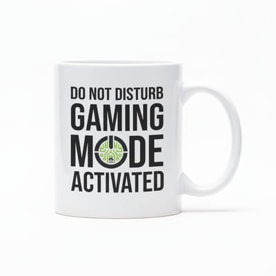 330ml Do Not Disturb Gaming Mode Activated Mok – Gamer Koffiebeker – Perfect Cadeau voor Gamers & Streamers