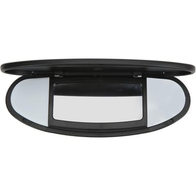 Binnenzonneklepkap met Make-upspiegel 51167361833 Vervanging voor Mini R55 R56 R60 2007‑2014 Zwart black