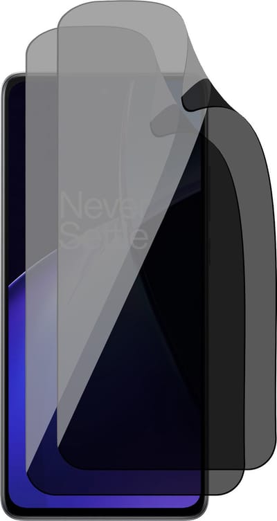 Privacy Screenprotector geschikt voor OnePlus Nord CE 4 Lite - 2x FlexGuard Screen Protector
