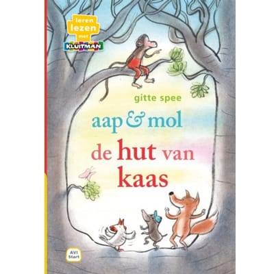 Aap & Mol. De Hut Van Kaas - Leren Lezen Met Kluitman - Gitte Spee