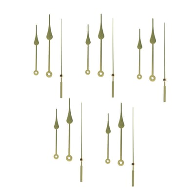 Dailygoods - 5 Sets Aluminium Horlogebandjes voor Doe-Het-Zelf Reparatie
