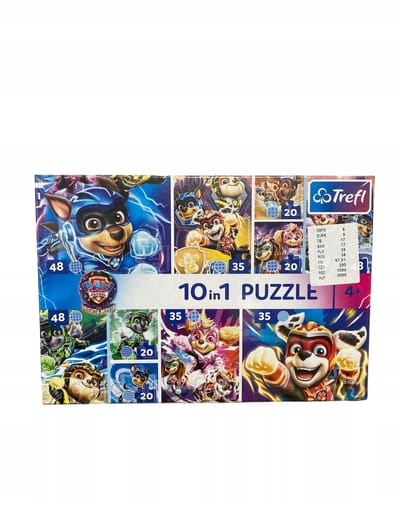 Trefl Paw Patrol Film 10-in-1 Puzzels - 329 Stukjes