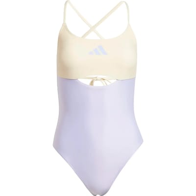 Adidas Sportswear Padded Colorblock X-Back Badpak - Dames - Paars