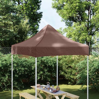 vidaXL - Partytentdak - 270 - g/m² - 2x2 - m - bruin