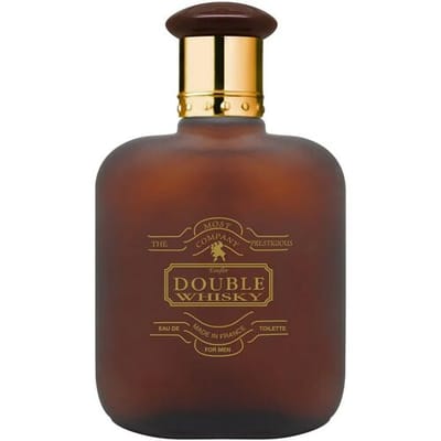Whisky - DOUBLE - Heren Parfum -  Een sterk kruidige geur met Bergamot - Kruidnagel - Musk - 100 ml