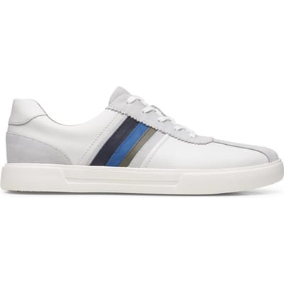 Clarks Un Costa Band - Maat 40 - Heren Sneakers - White Combi