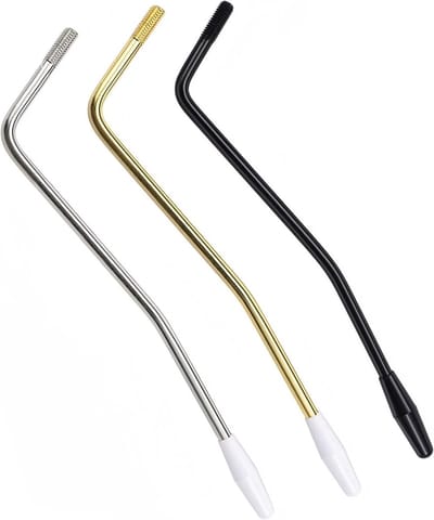 3-delige 5mm Tremolo Arm voor Elektrische Gitaar - Whammy Bar en Tremolo Systeem voor Stratocaster - Hoogwaardige Metaalconstructie en Kleurvarianten
