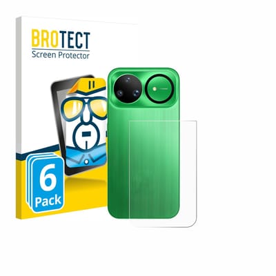 BROTECT - Screenprotector voor Huawei Nova 15 Ultra (Achterkant) - Folie Beschermfolie transparant 6 Stuks