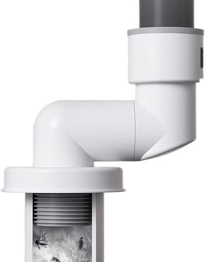 Afvoer Geurstopper - Douche Put Afsluiter - Onaangename Geuren Blokkeren - Draaiend Ontwerp - 30-40 mm Pijp - Enkele Feature