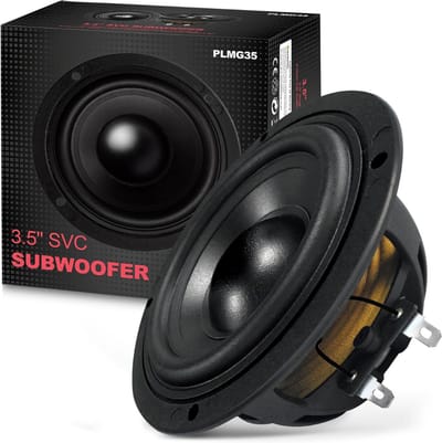 Lexium Subwoofer Auto - Subwoofer met Versterker - Actieve Subwoofer - Basreflexbehuizing