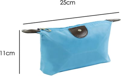 Dailygoods- Reistasset 3-delig - Waterdichte Toilettas - Opvouwbare Opbergtas - Make-up/Toiletartikelen - Cosmetica/Accessoires - Stijlvol en Functioneel