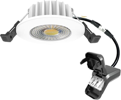 LED inbouwspot HUGO 6W dimbaar IP65 met CCT-switch - Wit | Geen fitting | Extra Warm-Warm Wit-Koel Wit-Daglicht | 6 watt | 54.000 Branduren