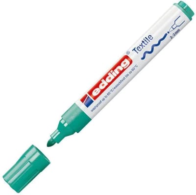 Textielmarker edding 4500 rond 2-3mm vaalgroen | 10 stuks