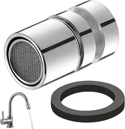 Waterkraan Regulator 360° Draaibaar - Verstelbare Kraanaccessoire voor Keuken en Badkamer, Verhoogt Waterdruk en Bespaart Water