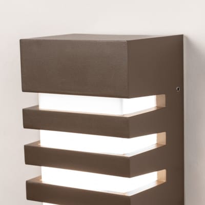 Lumidora Wandlamp 75341 - Voor buiten - CAMDEN - E27 - Zwart - Kunststof - Buitenlamp - IP54