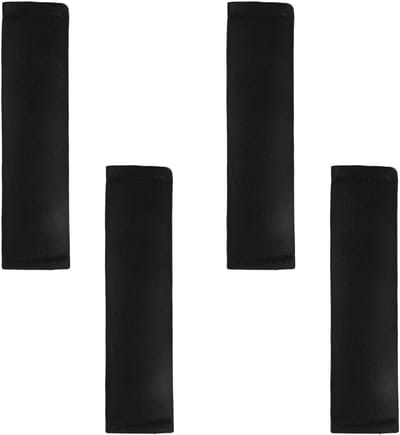 4 Stuks Veiligheidsgordelkussens voor Auto - Comfortabele Gordelbescherming, Ademend en Verstelbaar