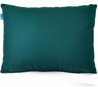 Reiskussen Traagschuim - Kampeer Kussen - Comfortabel Slapen - Aanpasbare Vulling - 48 x 33 cm - Groen