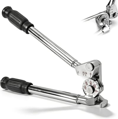 Professionele Buigtool voor Pijpen, 180 Graden Buiger voor 6mm Buizen van Aluminium, Koper en RVS met Duidelijke Schaal voor Precisie en Gebruiksgemak