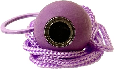 Boulemaus – Jeu de Boules - Magneet - Krachtige Magnetische bouleopraper lichtpaars in de vorm van but met koord – 4 kg