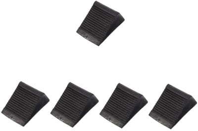 Dailygoods- Hellingpad Wielen Antislip - Wielkeg/Wielstopper - Auto/Motorfiets/Vrachtwagen - Rubber - Compact - Heavy Duty - Wielblok