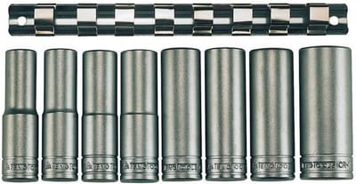 1/2 inch Doppensleutelset 6-delig Lang
