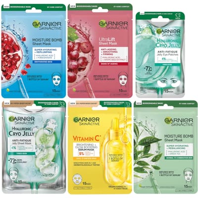 Garnier Moisture Bomb Super Hydrating &amp; Rebalancing Green Tea Tissue Mask 1 st