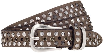 b.belt Leren Riem Roana Belt W70 Taupe