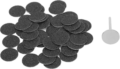 Dailygoods - Eeltverwijderaar - Elektrische Voetverzorging - 50 Stks Schuurpapier voor Pedicure - Vervangaccessoires - Geschikt voor Voetslijpmachines...