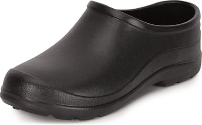 Ladeheid Unisex Clogs Tuinklompen - Tuinschoenen - Lichte - Dames - Heren - Zwart - 36 - LA-DW-Xclap
