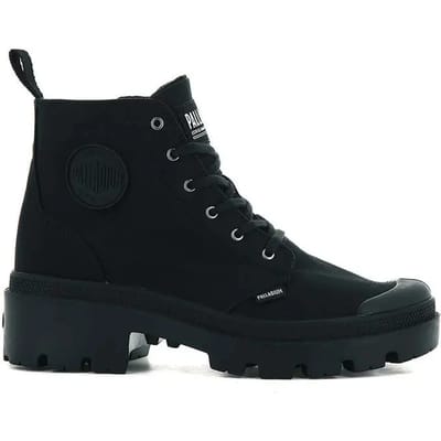 Palladium Pallabase Twill sneakers zwart - Maat 41