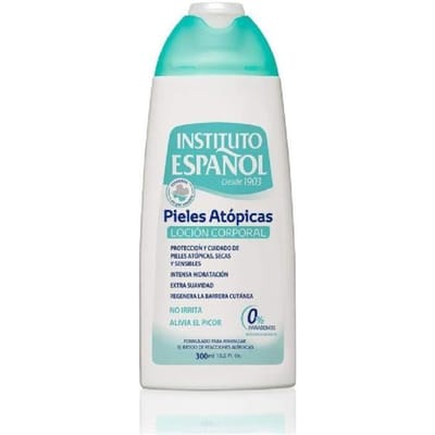 Lait corporel - Instituto Español - PIEL ATÓPICA - 300 ml - Hypoallergénique - Tous types de peau blanc