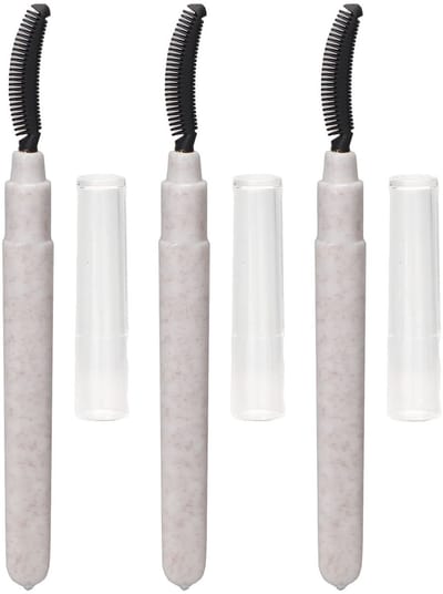Allecto - Wimperborstel - Siliconen Wimpermascaraborstels - Draagbaar en praktisch - Wit - Oogwimperscheiding - Voor een perfecte wimperlook - Gesc...