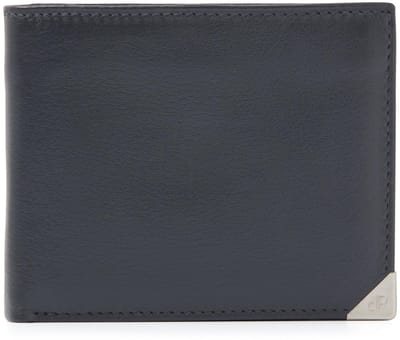 Billfold portemonnee heren | Luxe leren portefeuille met ruimte voor 8 betaalpassen, briefgeldvak en muntgeldvak met drukksluiting | RFID-bescherming | Ideaal cadeau voor mannen | Pasjeshouder voor heren | 15524