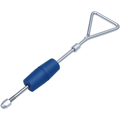 1 LB Schuifhamer met 3 Schroefpunten Auto Carrosserie Reparatie Schuifhamer Trekker Hoge Efficiëntie Deuk Verwijderaar Tool Zwart blauw