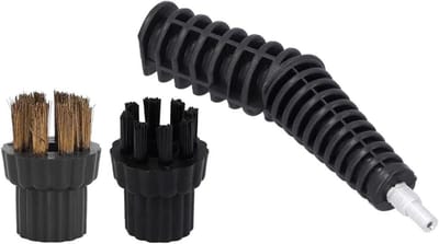 Nozzelborstel en Opzetborstelset - Reinigingsaccessoires Stoommop - Stoomreiniger Onderhoud - Verstelbare Verbindingsfunctie - 1 Set - Multicolor