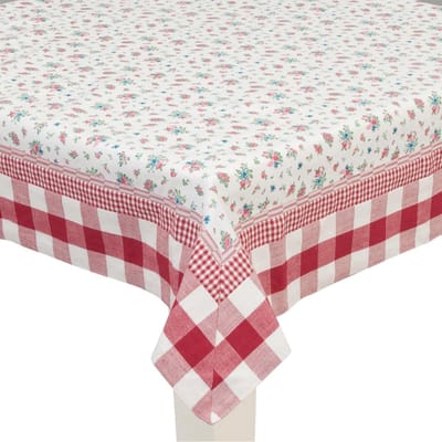 Katoenen 100 x 100 Tafelkleed rood - MFD01R lavendel