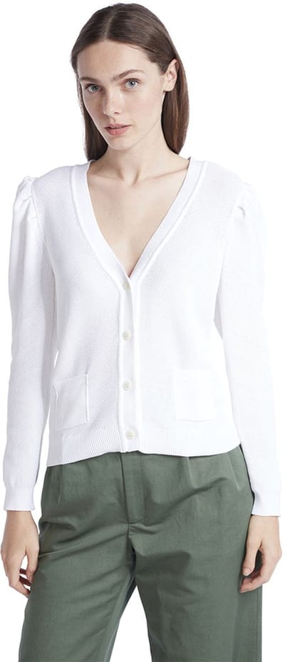 Kimbaly Puff Sleeved Cardi
