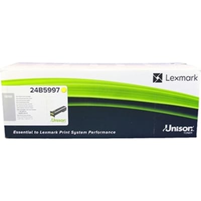 Lexmark 24B5997 toner cartridge geel (origineel)