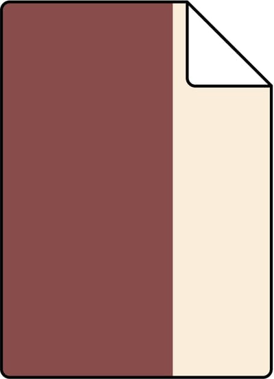 Proefstaal ESTAhome behang strepen bordeaux rood en wit - 26.5 x 21 cm - 131970-S